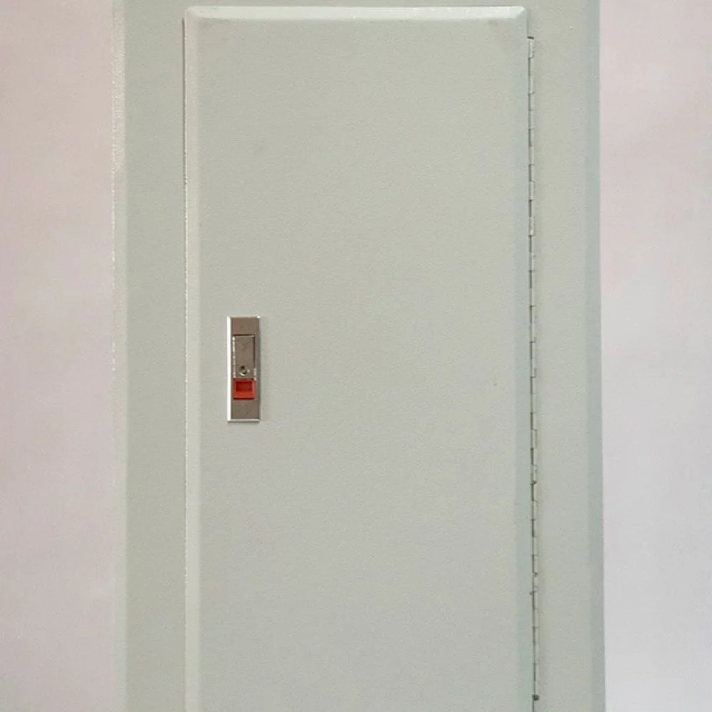 TABLERO EMPOTRABLE 18 POLOS RIEL COBRE + FUERZA REGULABLE SEMIPESADO