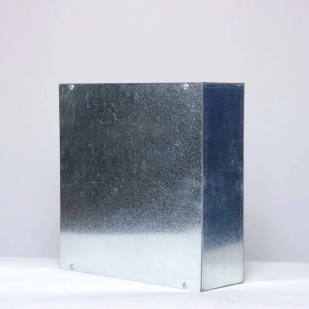CAJA DE PASE 12X12X4″ CIEGA SEMIPESADA
